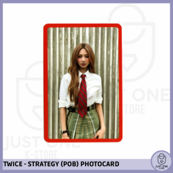 TWICE - PREORDEN PHOTOCARD [ STRATEGY / STEP 1 VER.]  Tzuyu