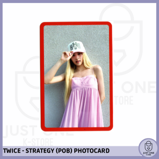 TWICE - PREORDEN PHOTOCARD [ STRATEGY / STEP 1 VER.]  Sana