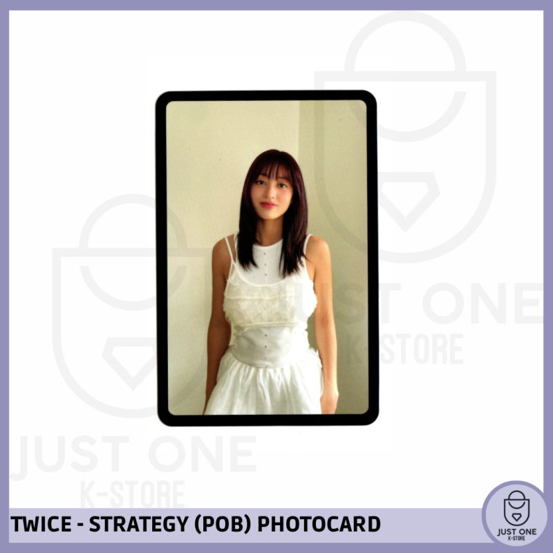 TWICE - PREORDEN PHOTOCARD [STRATEGY/ STEP 3 VER.] JIHYO