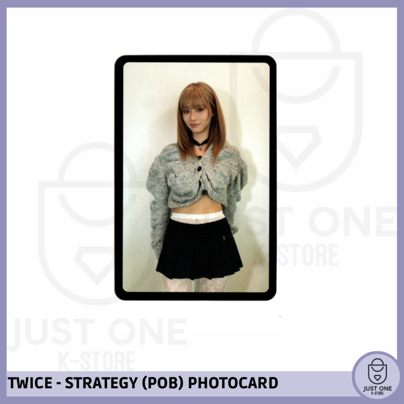 TWICE - PREORDEN PHOTOCARD [STRATEGY/ STEP 3 VER.] TZUYU