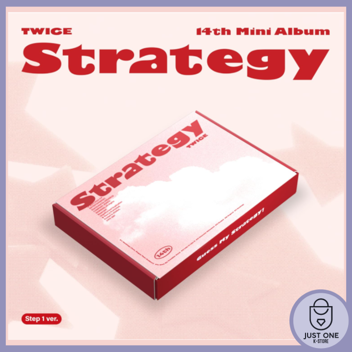 TWICE 14th Mini Álbum STRATEGY (Step1 ver.)