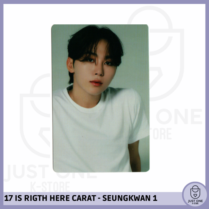 SEVENTEEN BEST ALBUM '17 IS RIGHT HERE' - (DEAR Ver.) - Photocard Seungkwan 1