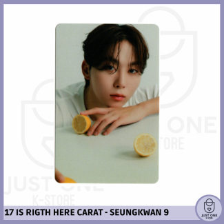 SEVENTEEN BEST ALBUM '17 IS RIGHT HERE' - (DEAR Ver.) - Photocard Seungkwan 9