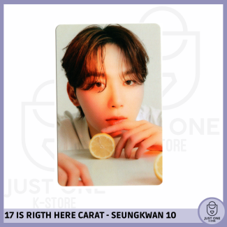 SEVENTEEN BEST ALBUM '17 IS RIGHT HERE' - (DEAR Ver.) - Photocard Seungkwan 10