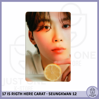 SEVENTEEN BEST ALBUM '17 IS RIGHT HERE' - (DEAR Ver.) - Photocard Seungkwan 12