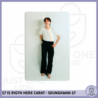 SEVENTEEN BEST ALBUM '17 IS RIGHT HERE' - (DEAR Ver.) - Photocard Seungkwan 17