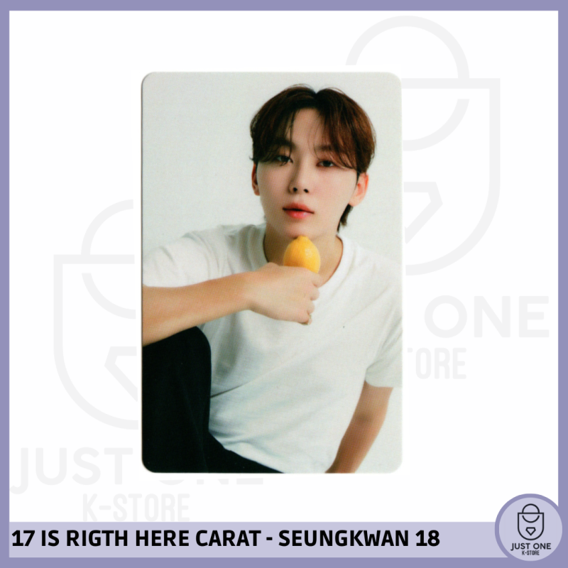 SEVENTEEN BEST ALBUM '17 IS RIGHT HERE' - (DEAR Ver.) - Photocard Seungkwan 18