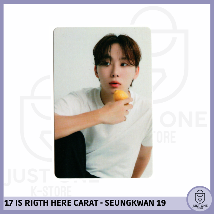 SEVENTEEN BEST ALBUM '17 IS RIGHT HERE' - (DEAR Ver.) - Photocard Seungkwan 19