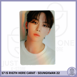 SEVENTEEN BEST ALBUM '17 IS RIGHT HERE' - (DEAR Ver.) - Photocard Seungkwan 22