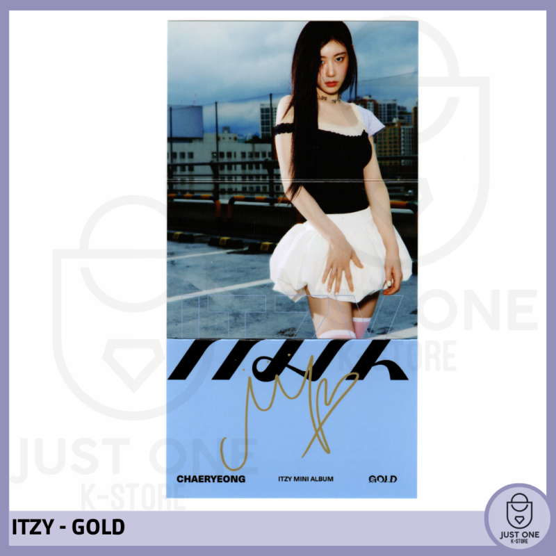 ITZY - GOLD Nemo ver. Unit Random FC Chaeryeong