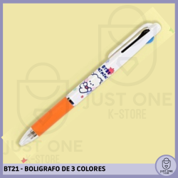 BT21 - BOLIGRAFO DE 3 COLORES - RJ