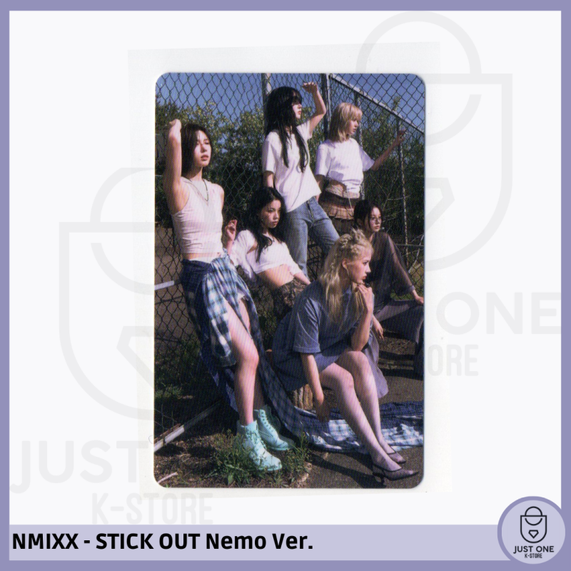 NMIXX - FE304: STICK OUT - [NEMO VER.] PHOTOCARD - GRUPAL