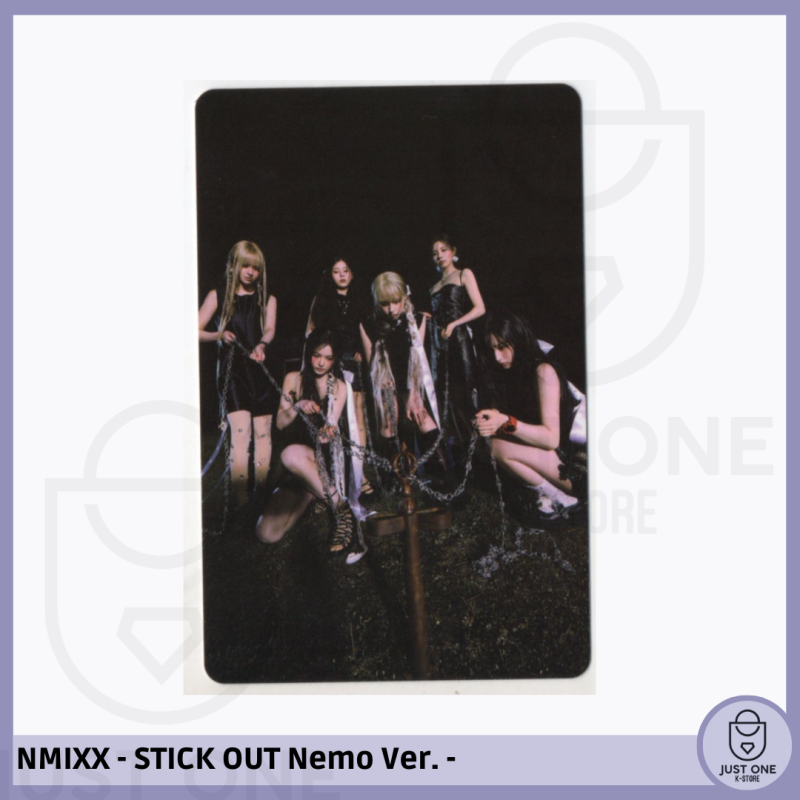 NMIXX - FE304: STICK OUT - [NEMO VER.] PHOTOCARD - GRUPAL 2