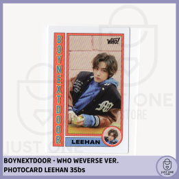 BOYNEXTDOOR - WHO WEVERSE VER. PHOTOCARD LEEHAN