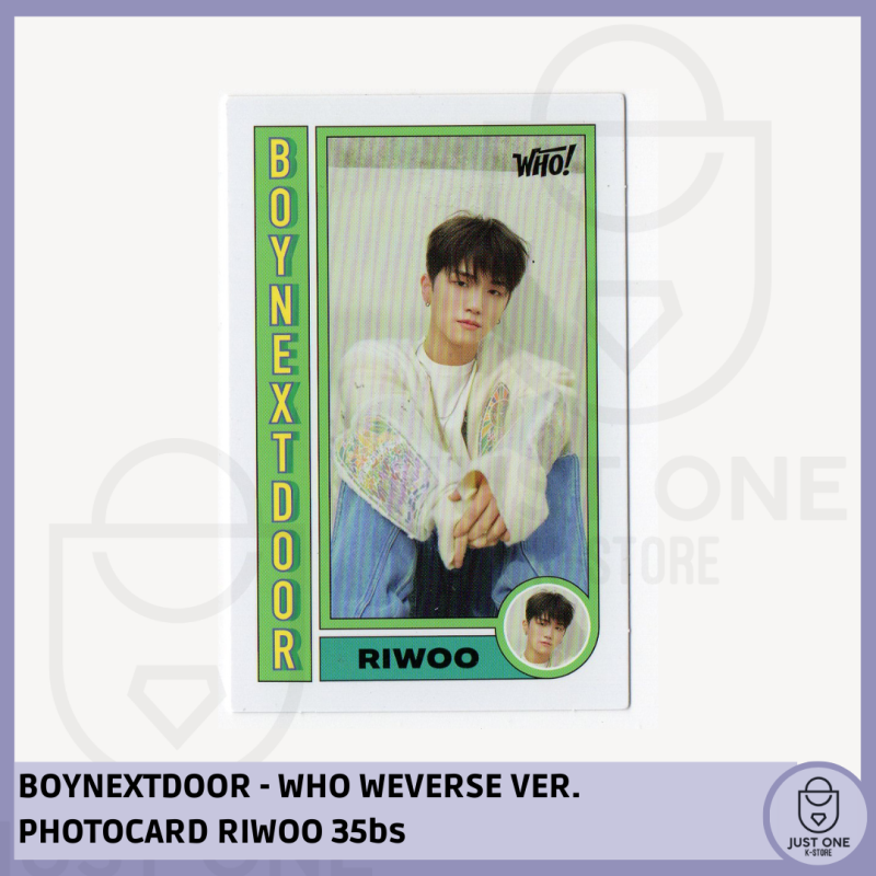 BOYNEXTDOOR - WHO WEVERSE VER. PHOTOCARD RIWOO