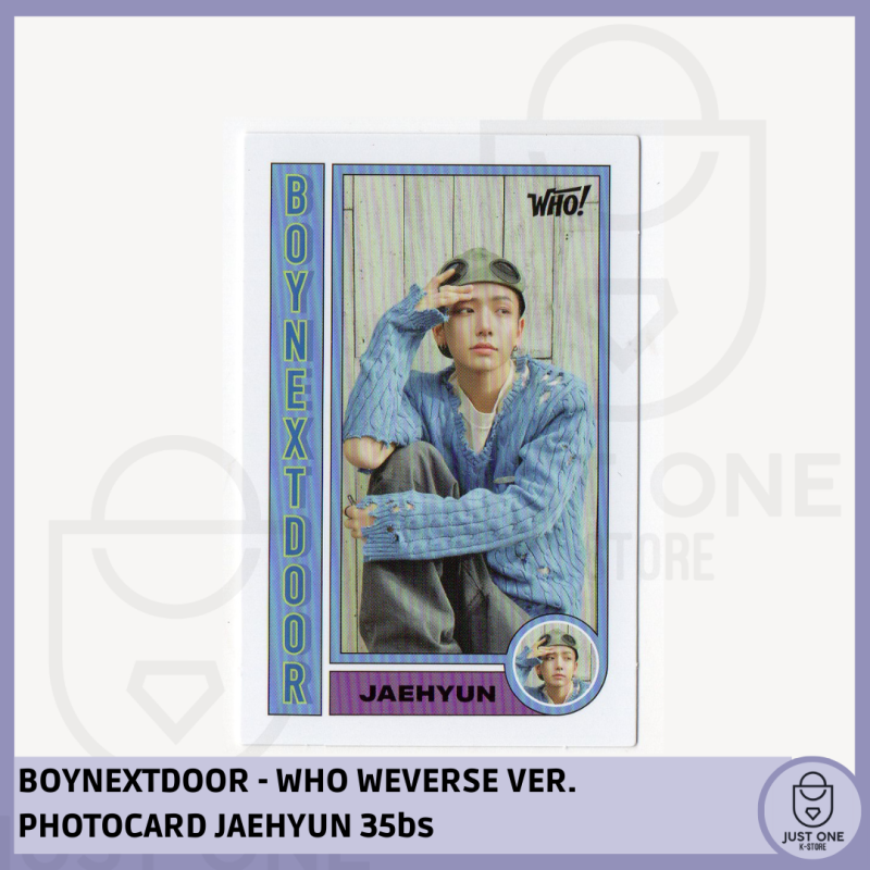 BOYNEXTDOOR - WHO WEVERSE VER. PHOTOCARD JAEHYUN