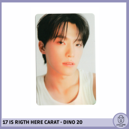 SEVENTEEN BEST ALBUM '17 IS RIGHT HERE' - (DEAR Ver.) - Photocard Dino 20