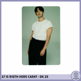 SEVENTEEN BEST ALBUM '17 IS RIGHT HERE' - (DEAR Ver.) - Photocard DK 23