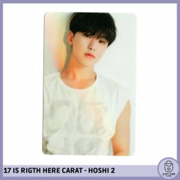 SEVENTEEN BEST ALBUM '17 IS RIGHT HERE' - (DEAR Ver.) - Photocard HOSHI 2