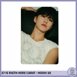 SEVENTEEN BEST ALBUM '17 IS RIGHT HERE' - (DEAR Ver.) - Photocard HOSHI 10