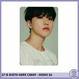 SEVENTEEN BEST ALBUM '17 IS RIGHT HERE' - (DEAR Ver.) - Photocard HOSHI 14
