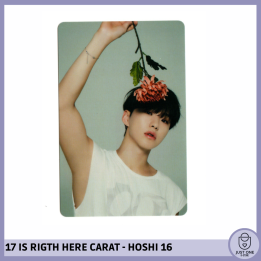 SEVENTEEN BEST ALBUM '17 IS RIGHT HERE' - (DEAR Ver.) - Photocard HOSHI 16