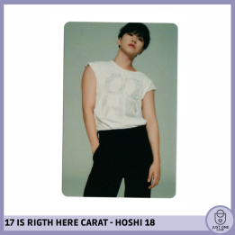 SEVENTEEN BEST ALBUM '17 IS RIGHT HERE' - (DEAR Ver.) - Photocard HOSHI 18