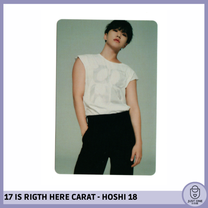 SEVENTEEN BEST ALBUM '17 IS RIGHT HERE' - (DEAR Ver.) - Photocard HOSHI 18