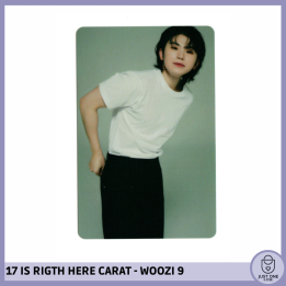 SEVENTEEN BEST ALBUM '17 IS RIGHT HERE' - (DEAR Ver.) - Photocard WOOZI 9