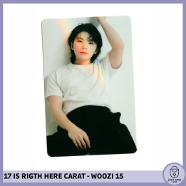 SEVENTEEN BEST ALBUM '17 IS RIGHT HERE' - (DEAR Ver.) - Photocard WOOZI 15