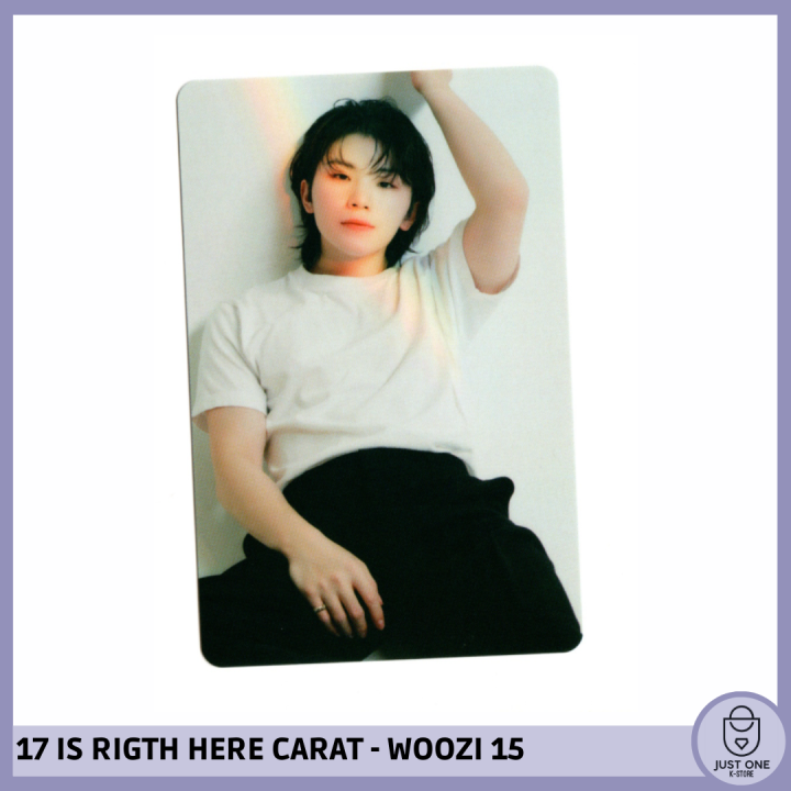 SEVENTEEN BEST ALBUM '17 IS RIGHT HERE' - (DEAR Ver.) - Photocard WOOZI 15