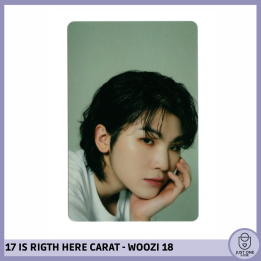 SEVENTEEN BEST ALBUM '17 IS RIGHT HERE' - (DEAR Ver.) - Photocard WOOZI 18