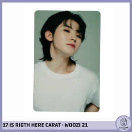 SEVENTEEN BEST ALBUM '17 IS RIGHT HERE' - (DEAR Ver.) - Photocard WOOZI 21