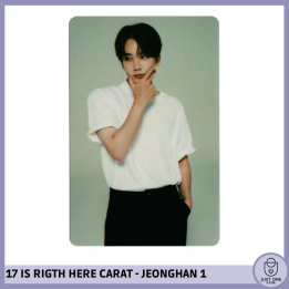 SEVENTEEN BEST ALBUM '17 IS RIGHT HERE' - (DEAR Ver.) - Photocard JEONGHAN 1