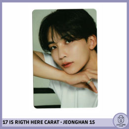 SEVENTEEN BEST ALBUM '17 IS RIGHT HERE' - (DEAR Ver.) - Photocard JEONGHAN 15