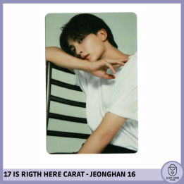 SEVENTEEN BEST ALBUM '17 IS RIGHT HERE' - (DEAR Ver.) - Photocard JEONGHAN 16