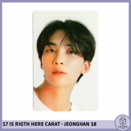 SEVENTEEN BEST ALBUM '17 IS RIGHT HERE' - (DEAR Ver.) - Photocard JEONGHAN 18