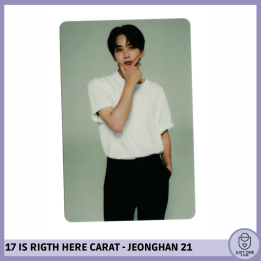 SEVENTEEN BEST ALBUM '17 IS RIGHT HERE' - (DEAR Ver.) - Photocard JEONGHAN 21