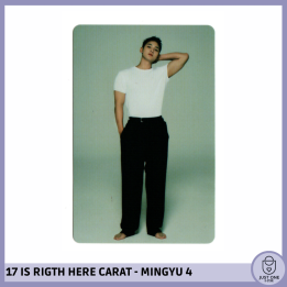 SEVENTEEN BEST ALBUM '17 IS RIGHT HERE' - (DEAR Ver.) - Photocard MINGYU 4