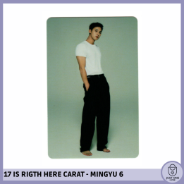 SEVENTEEN BEST ALBUM '17 IS RIGHT HERE' - (DEAR Ver.) - Photocard MINGYU 6