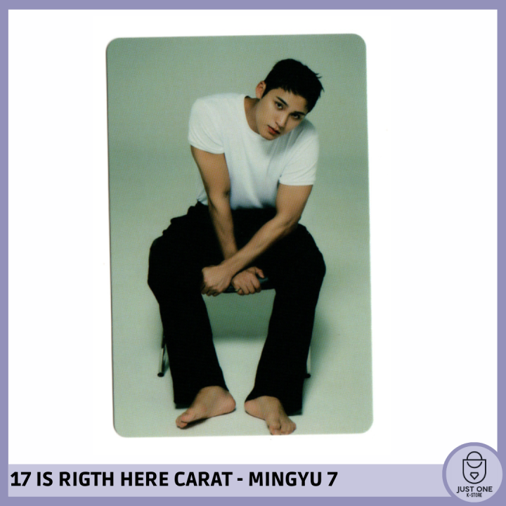SEVENTEEN BEST ALBUM '17 IS RIGHT HERE' - (DEAR Ver.) - Photocard MINGYU 7