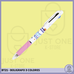 BT21 - BOLIGRAFO DE 3 COLORES - KOYA