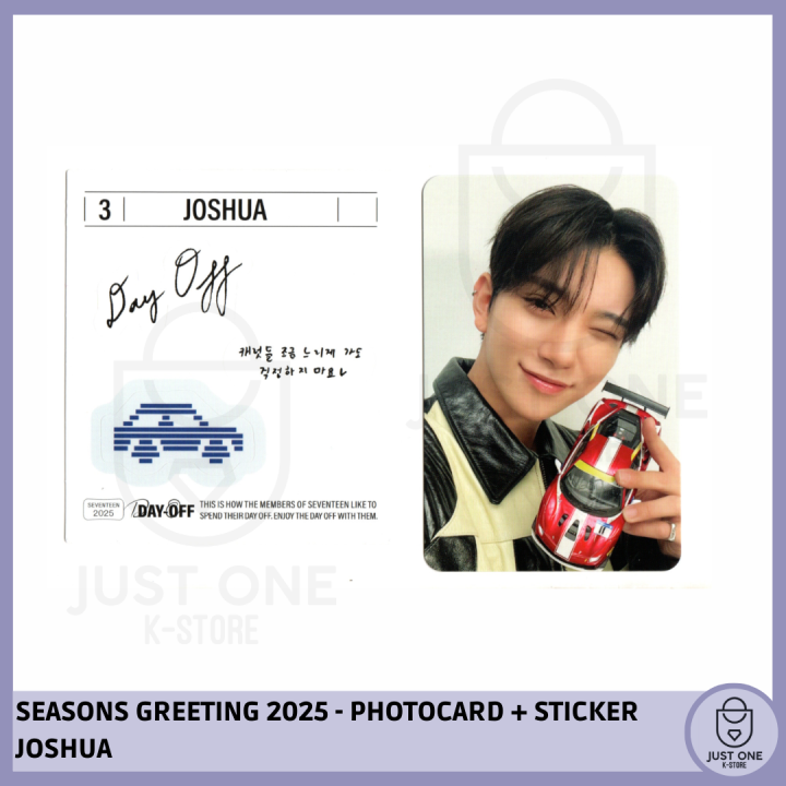 SEVENTEEN - SEASONS GREETINGS 2025 - SET JOSHUA