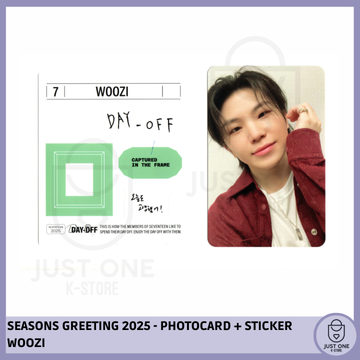 SEVENTEEN - SEASONS GREETINGS 2025 - SET WOOZI