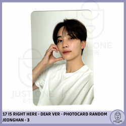 SEVENTEEN - BEST ALBUM '17 IS RIGHT HERE' - (DEAR Ver.) - RANDOM JEONGHAN-3