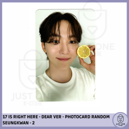 SEVENTEEN - BEST ALBUM '17 IS RIGHT HERE' - (DEAR Ver.) - RANDOM SEUNGKWAN -2