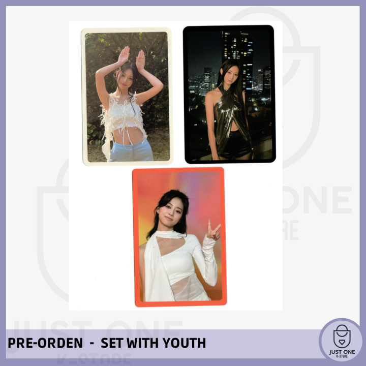 TWICE - PREORDEN PHOTOCARD [WITH YOU-TH / SET] TZUYU