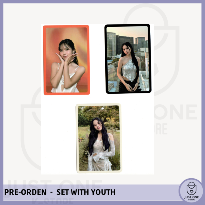 TWICE - PREORDEN PHOTOCARD [WITH YOU-TH / SET] MINA