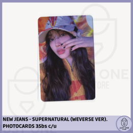 NEW JEANS - SUPERNATURAL (WEVERSE VER). PHOTOCARD HYEIN-1