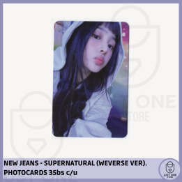 NEW JEANS - SUPERNATURAL (WEVERSE VER). PHOTOCARD MINJI -2